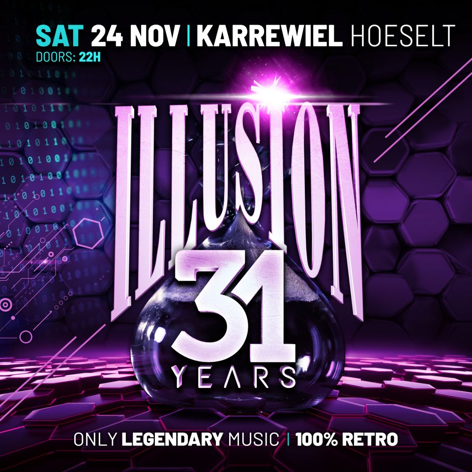31 Years Illusion at Karrewiel Hoeselt