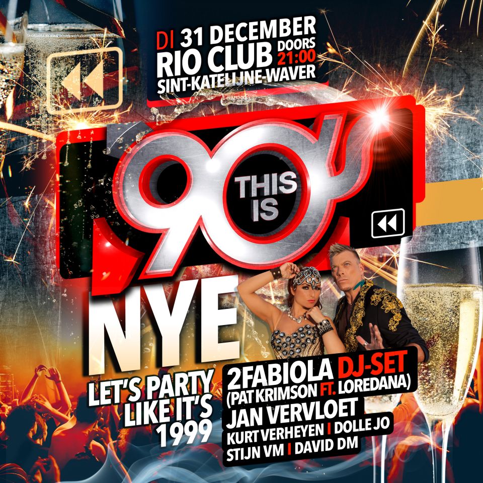 This is 90s NYE at Rio Club