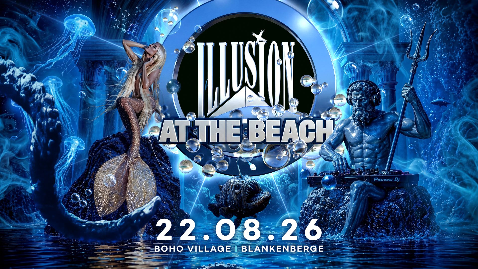 Illusion At The Beach 2026: De re&uuml;nie aan zee