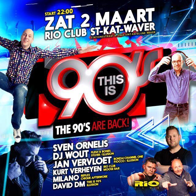 This is 90's in Rio Club